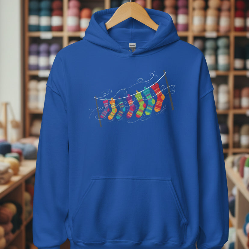 Sock Line Hoodie Royal / S