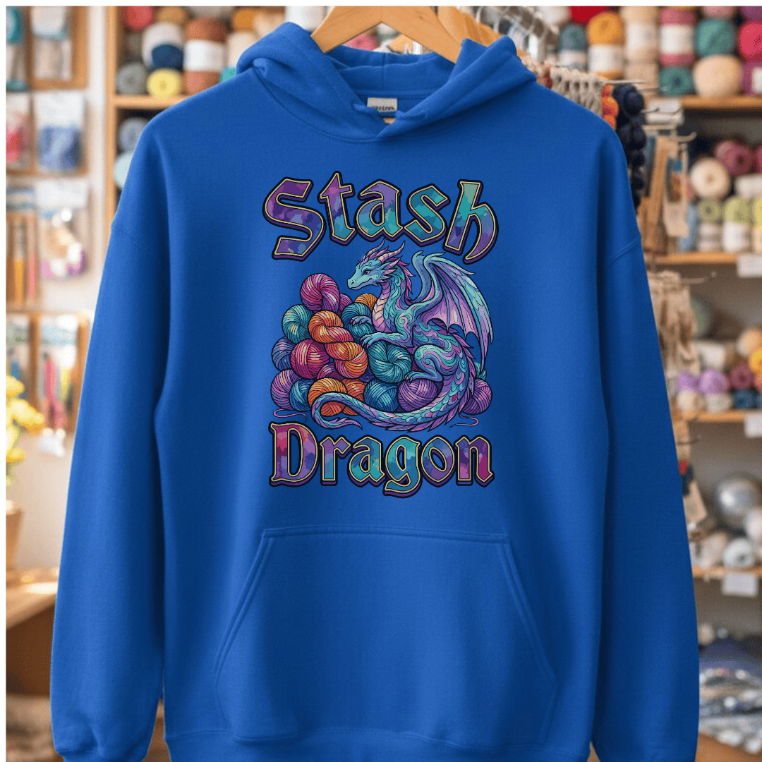 Stash Dragon Hoodie Royal / S