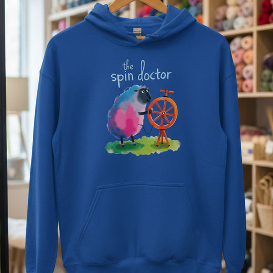 The Spin Doctor Hoodie Royal / S