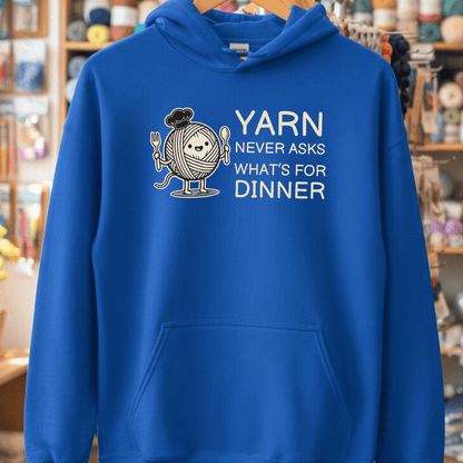 What's For Dinner Hoodie Royal / S