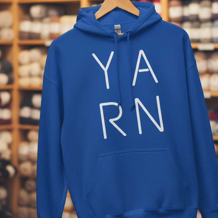 Y.A.R.N Hoodie Royal / S