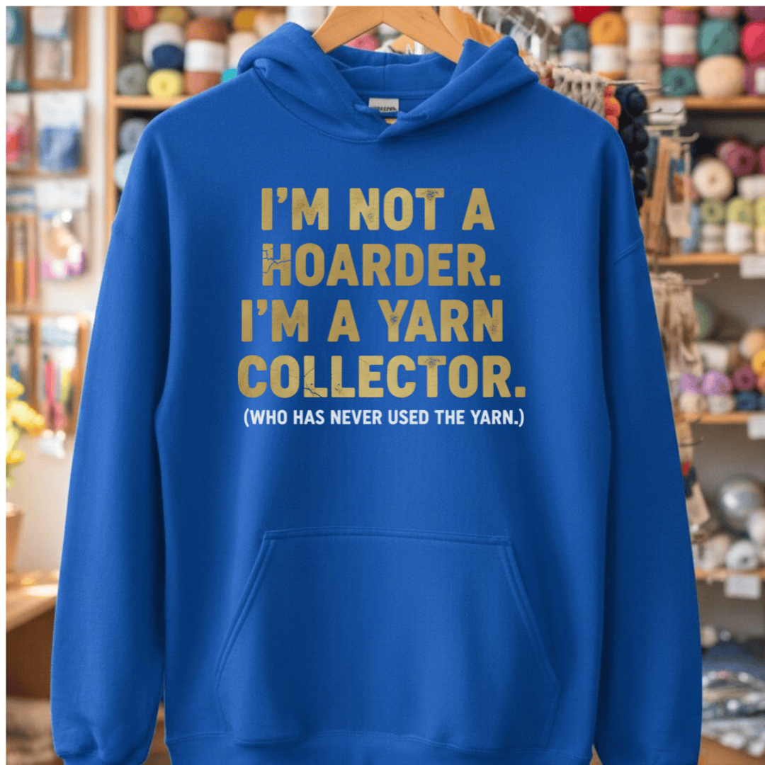 Yarn Collector Hoodie Royal / S