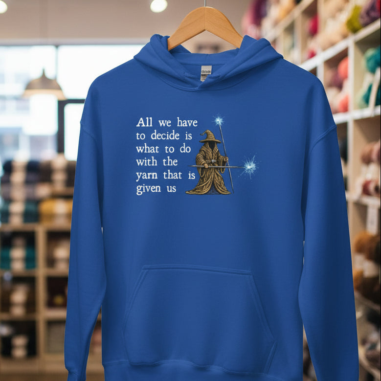 Yarn Wizard Hoodie Royal / S