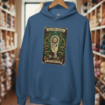 Fiber Arcana Hoodie Indigo Blue / S