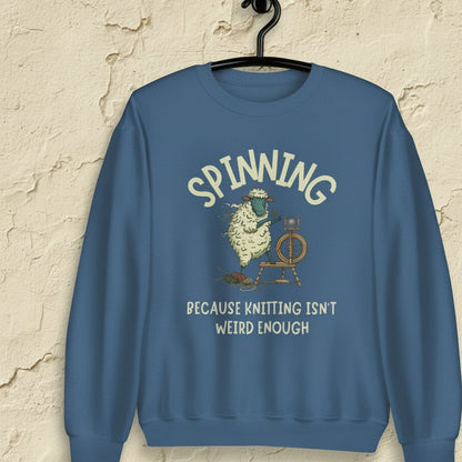 Spinning Sweatshirt Indigo Blue / S