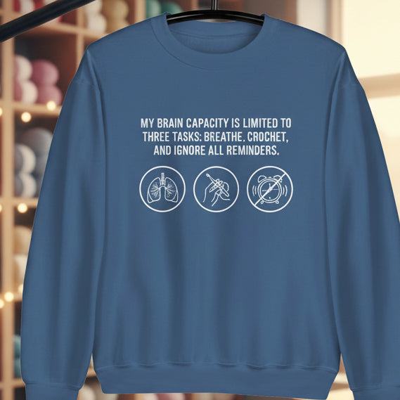 Task List Sweatshirt Indigo Blue / S