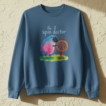 The Spin Doctor Sweatshirt Indigo Blue / S