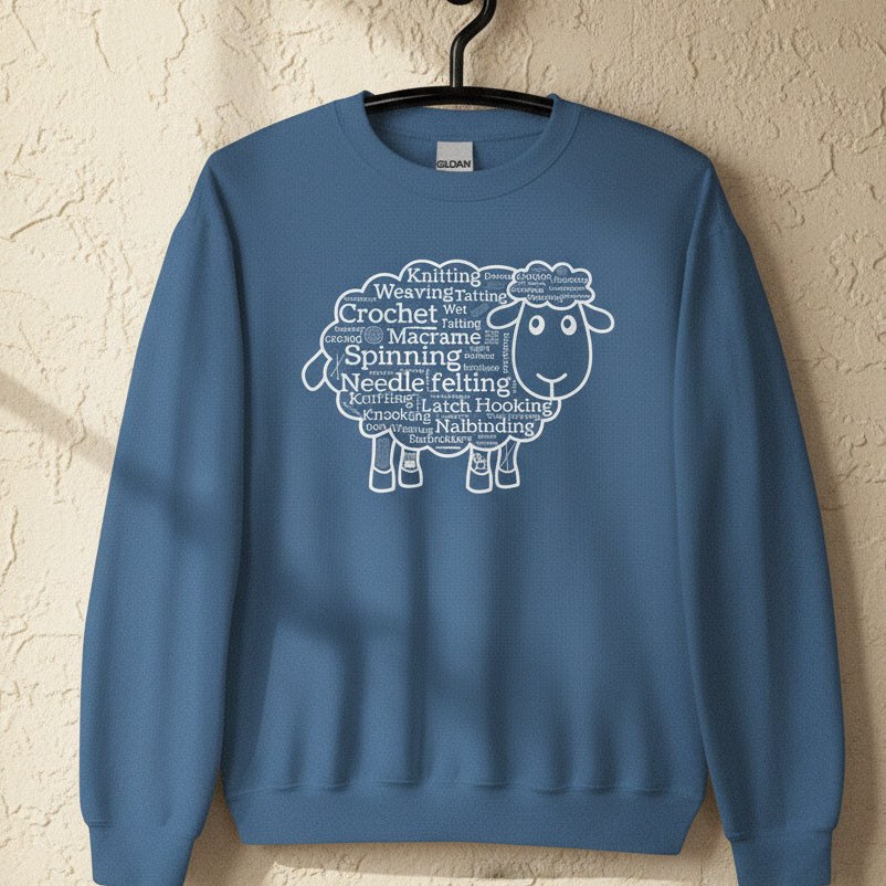 Yarn Cloud Sweatshirt Indigo Blue / S