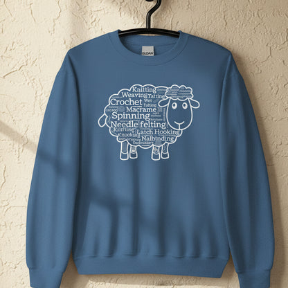 Yarn Cloud Sweatshirt Indigo Blue / S