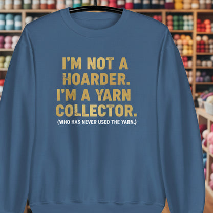 Yarn Collector Sweatshirt Indigo Blue / S