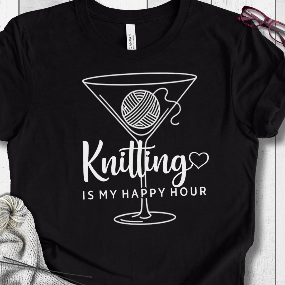 Knitting Happy Hour T-Shirt