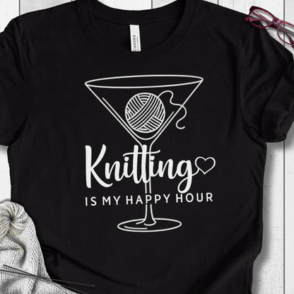 Knitting Happy Hour T-Shirt