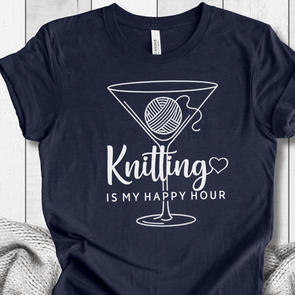 Knitting Happy Hour T-Shirt