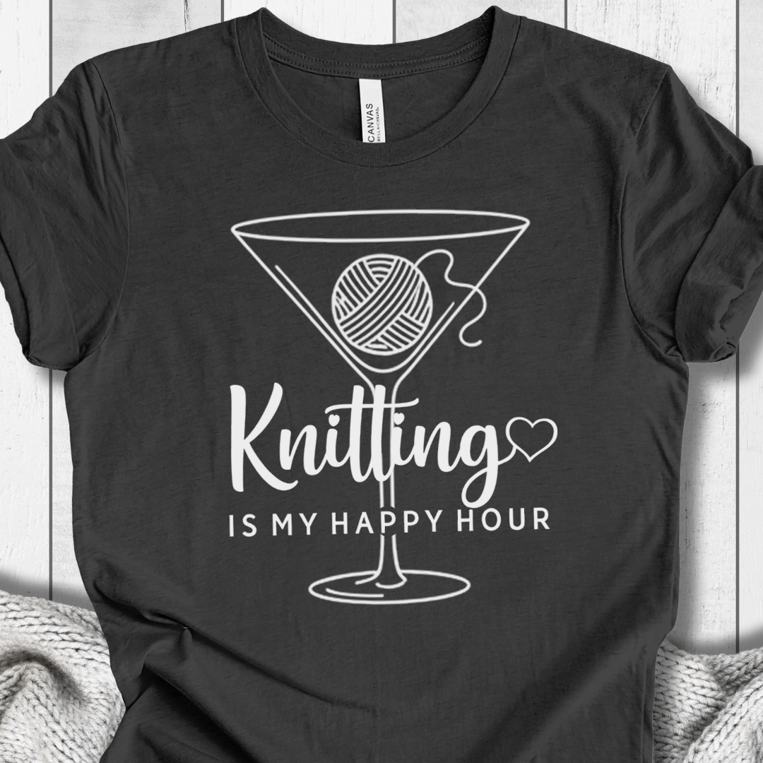 Knitting Happy Hour T-Shirt
