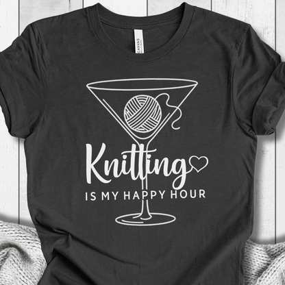 Knitting Happy Hour T-Shirt