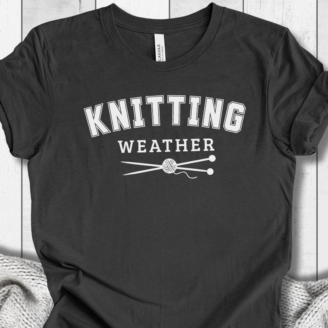 Knitting Weather T-Shirt