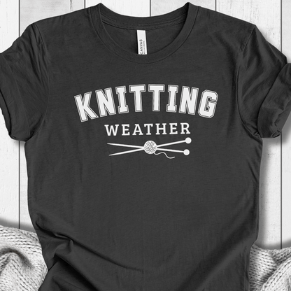 Knitting Weather T-Shirt
