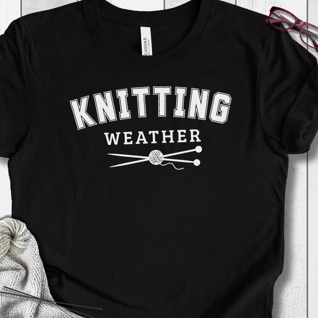 Knitting Weather T-Shirt