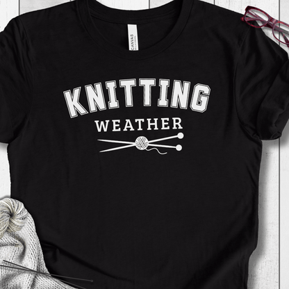 Knitting Weather T-Shirt