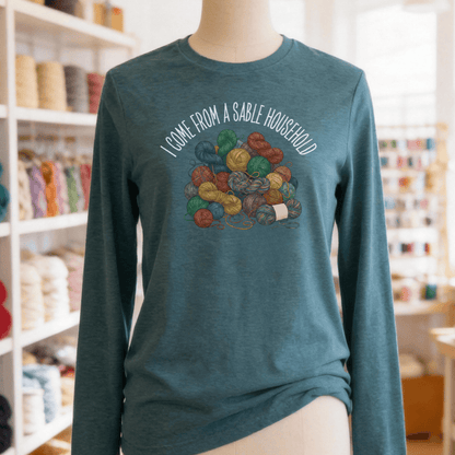 Sable Household Long Sleeve Tee Deep Teal / S