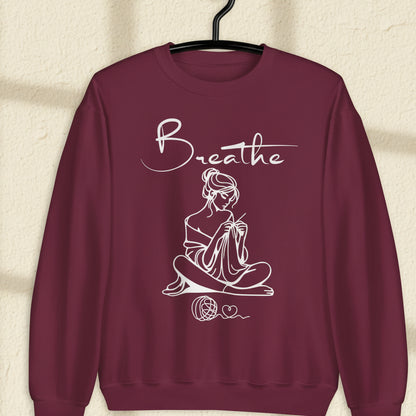 Breathe Sweatshirt Maroon / S
