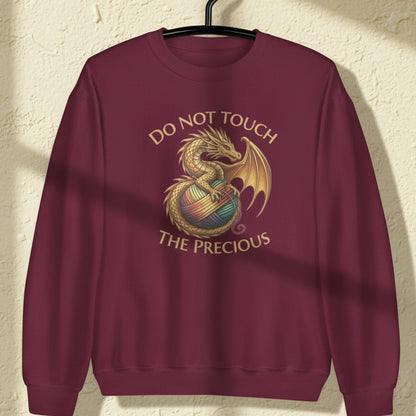Do Not Touch Sweatshirt Maroon / S