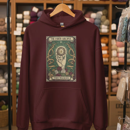Fiber Arcana Hoodie Maroon / S