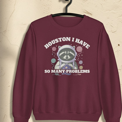 Houston Sweatshirt Maroon / S