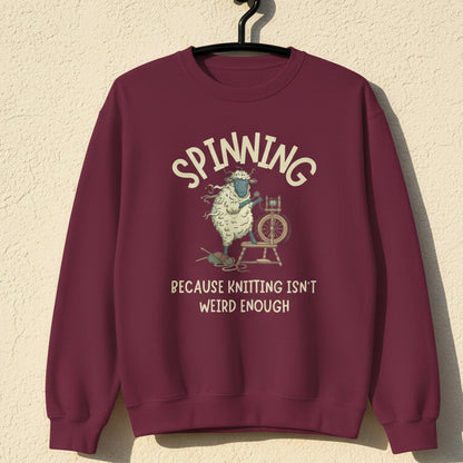 Spinning Sweatshirt Maroon / S
