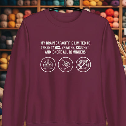 Task List Sweatshirt Maroon / S