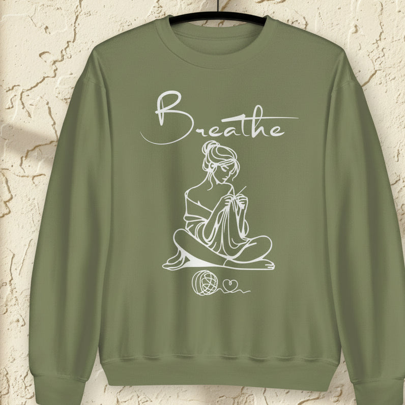 Breathe Sweatshirt Military Green / S