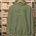 Crochetdile Hoodie Military Green / S
