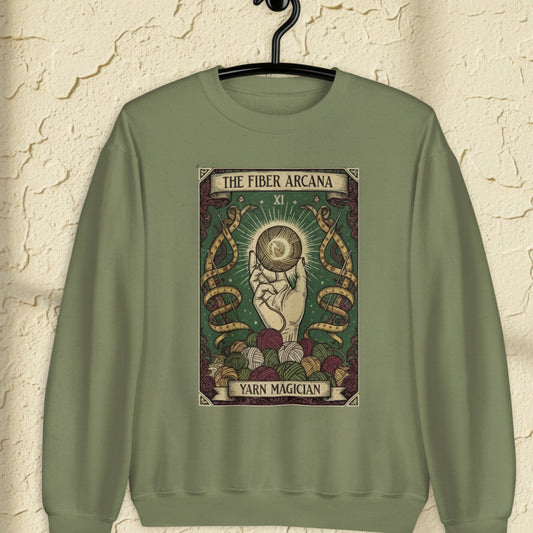 Fiber Arcana Sweatshirt Military Green / S