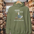 Goose on the Loose Hoodie Military Green / S