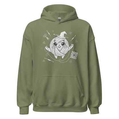 Magic Yarn Hoodie Military Green / S