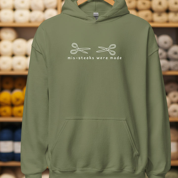 Mis-Steek Hoodie Military Green / S