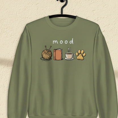 Mood Sweatshirt Military Green / S