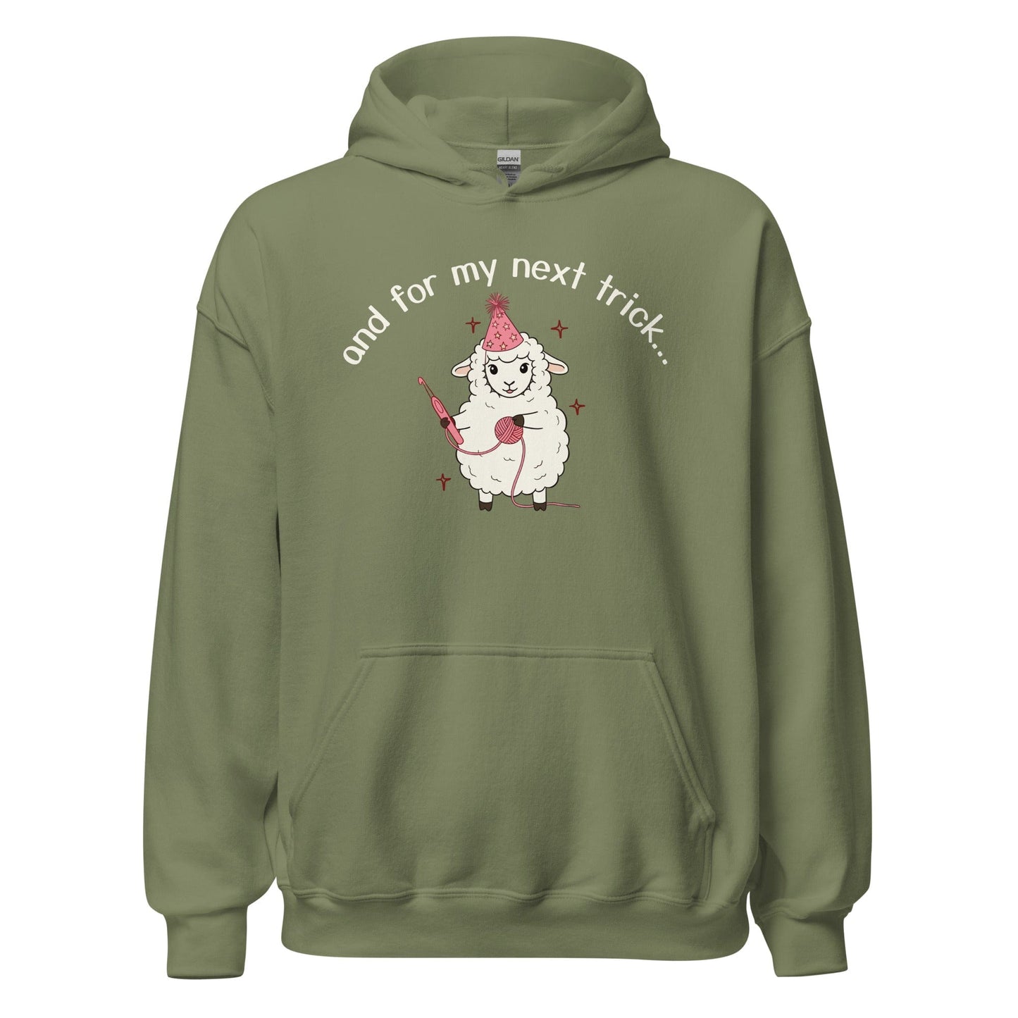 My Next Trick Hoodie Military Green / S