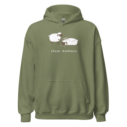 Shear Madness Hoodie Military Green / S