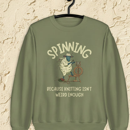 Spinning Sweatshirt Military Green / S