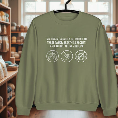Task List Sweatshirt Military Green / S
