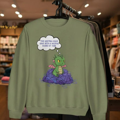 This Meeting Sweatshirt Military Green / S