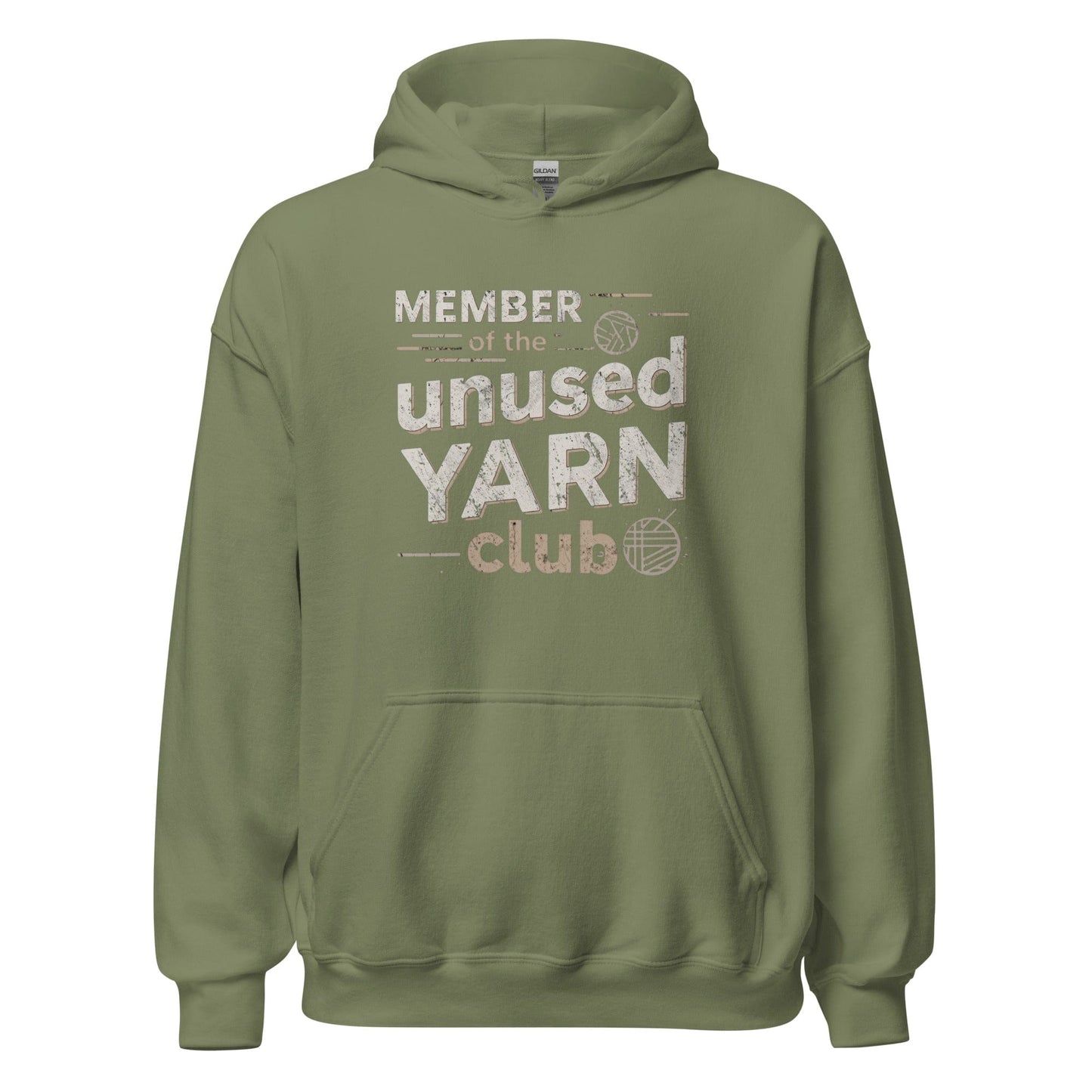 Unused Yarn Hoodie Military Green / S