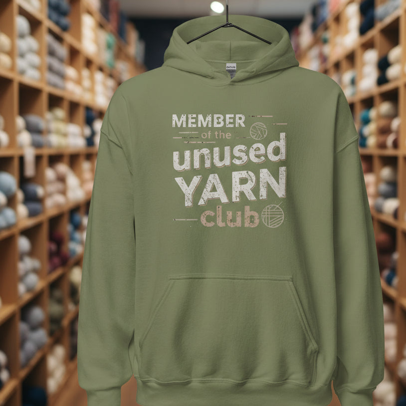Unused Yarn Hoodie Military Green / S