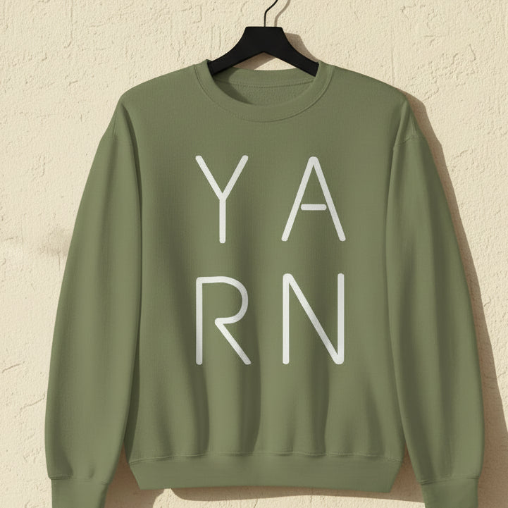 Y.A.R.N Sweatshirt Military Green / S
