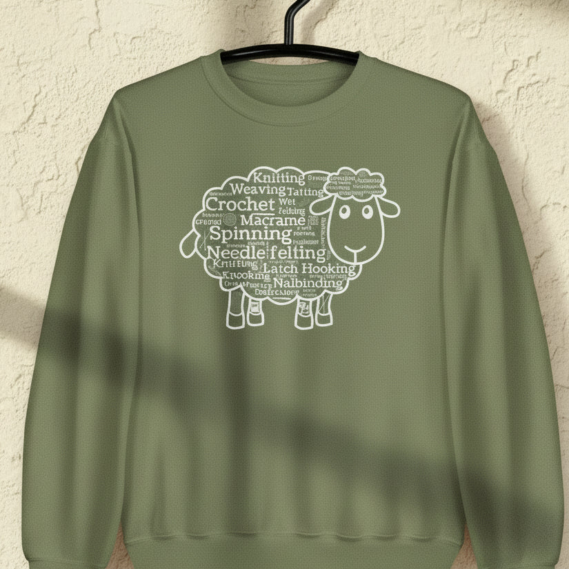 Yarn Cloud Sweatshirt Military Green / S