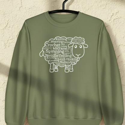 Yarn Cloud Sweatshirt Military Green / S