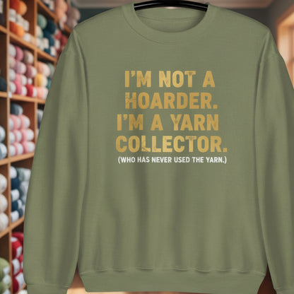 Yarn Collector Sweatshirt Military Green / S