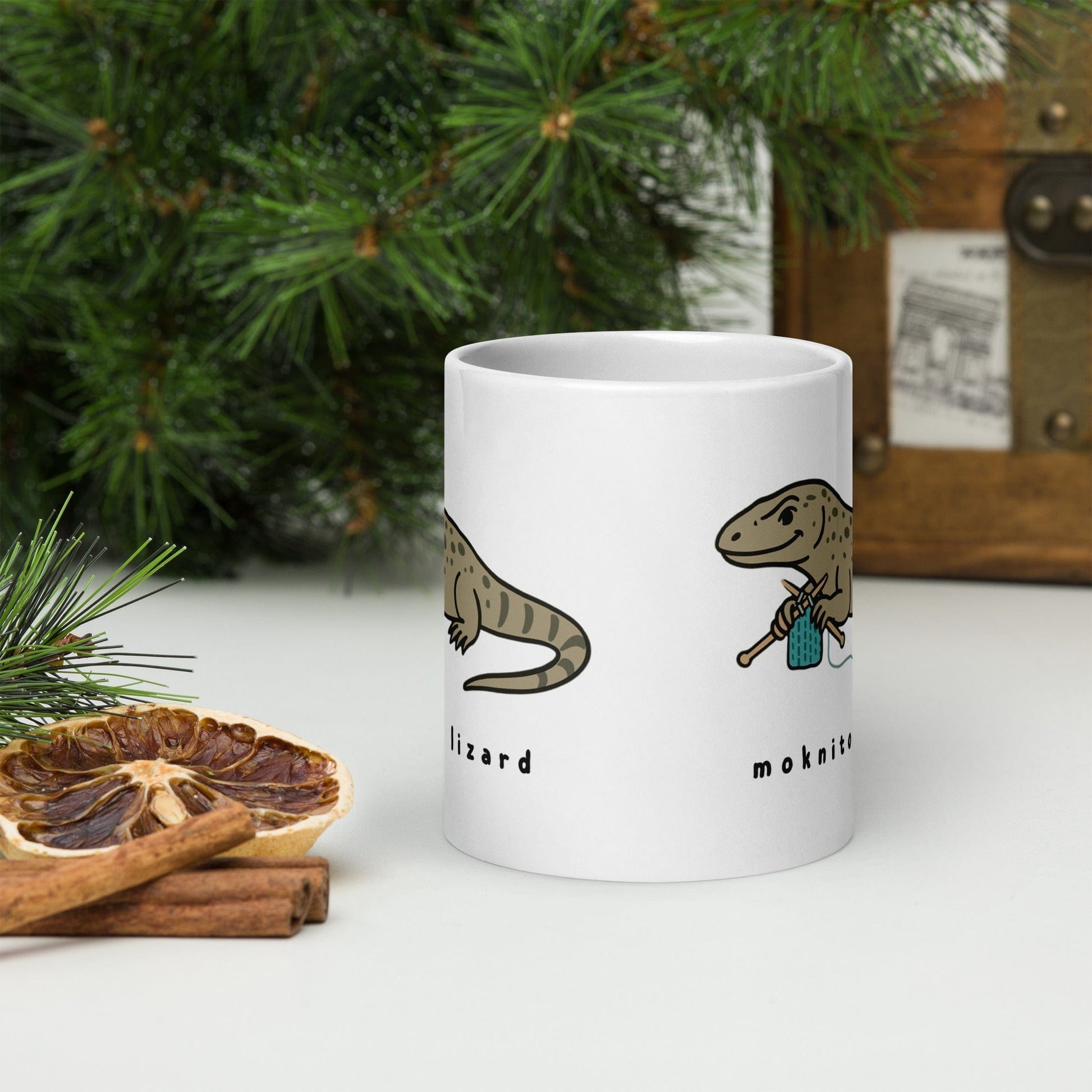 Moknitor Lizard Mug