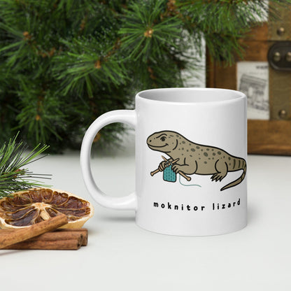 Moknitor Lizard Mug